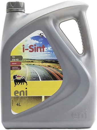 Моторное масло Eni i-Sint TD 5W-40 4л