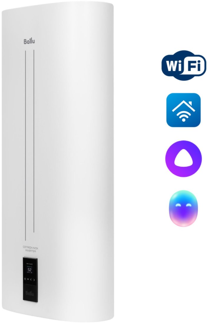 

Накопительный электрический водонагреватель Ballu BWH/S 50 Cetrion Inox Inverter