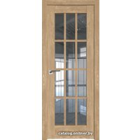 Межкомнатная дверь ProfilDoors 102XN L 70x200 (каштан натуральный, стекло прозрачное)