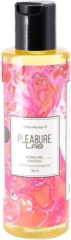

Pleasure Lab Масло для тела массажное Delicate пионы и пачули 100 мл