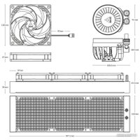 Система жидкостного охлаждения для процессора Arctic Liquid Freezer III 360 Black ACFRE00136A