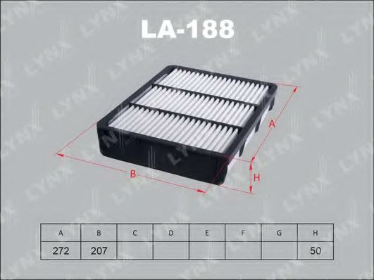 

Воздушный фильтр LynxAuto LA188