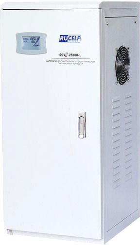 

Стабилизатор напряжения Rucelf SDVII-25000-L