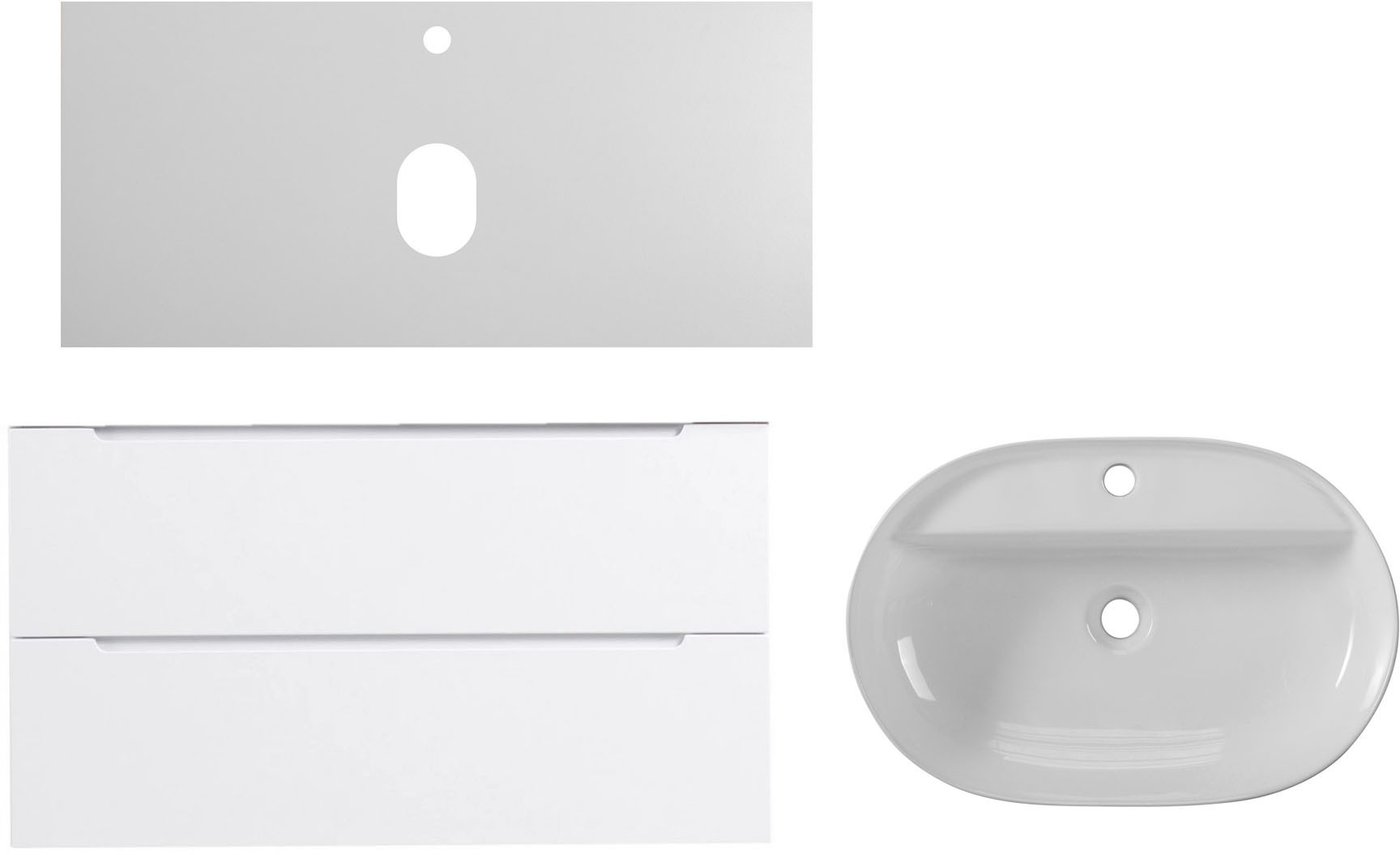 

BelBagno Тумба с умывальником Etna 100 ETNA100BL-KEPBO-1346-SET