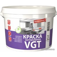 Краска VGT Интерьерная влагостойкая ВД-АК-2180 7 кг (белоснежный)