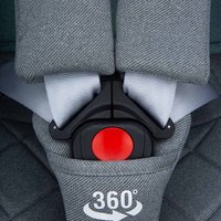 Детское автокресло Indigo Tourneo Isofix (серый/зеленый)