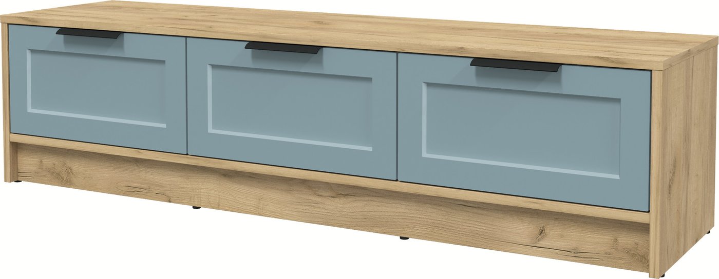 

Тумба Интерлиния ТВ Концепт Тренд КТ-ТВ3-35 (дуб золотой/океан)