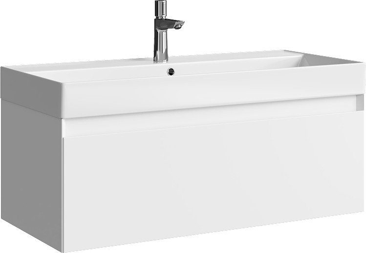 

Aqwella Тумба с умывальником Geometria GE01101WM+4610119205164