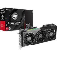 Видеокарта ASRock Radeon RX 9070 GRE Steel Legend Dark 12GB OC RX9070GRE SLD 12GO