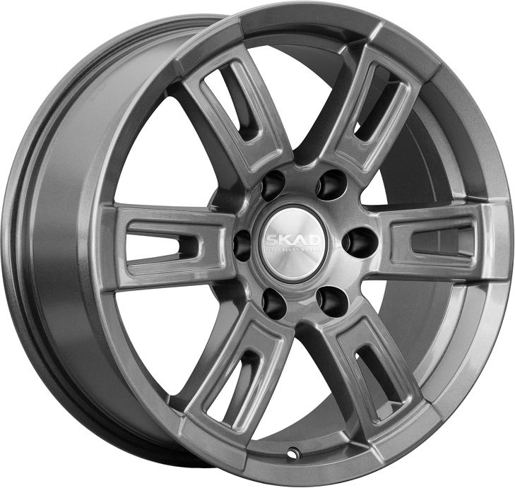 

Литые диски SKAD Тор 18x8" 6x139.7мм DIA 67.1мм ET 30мм Графит