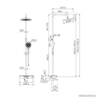 Душевая система  IDDIS SpaHome SPASBBTi06
