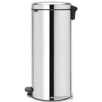 Мусорное ведро Brabantia Pedal Bin NewIcon 30 л (стальной полированный)