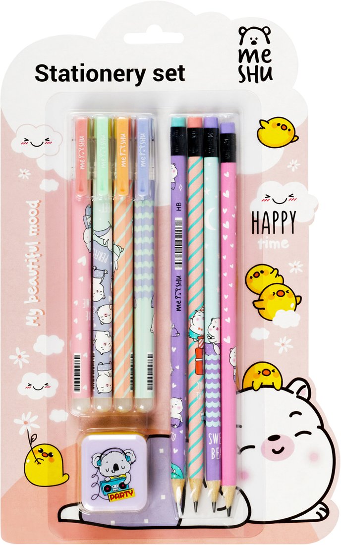 

Ручка гелевая Meshu Happy Time MS_49251