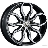 Литые диски Vector R234 18x7.5" 5x108мм DIA 63.35мм ET 45мм Алмаз черный