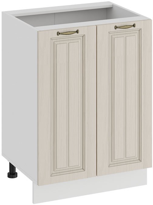 

Шкаф напольный Трия Лина 1Н6 (белый/кремовый)