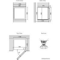Винный шкаф Dunavox DAVS-25.63DB
