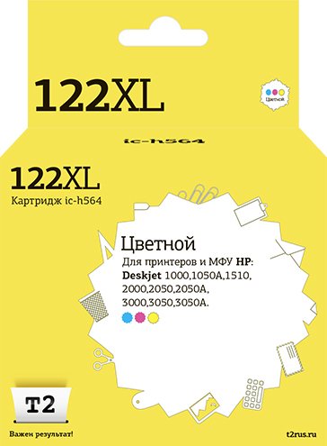 

Картридж T2 IC-H564 (аналог HP 122XL (CH564HE))
