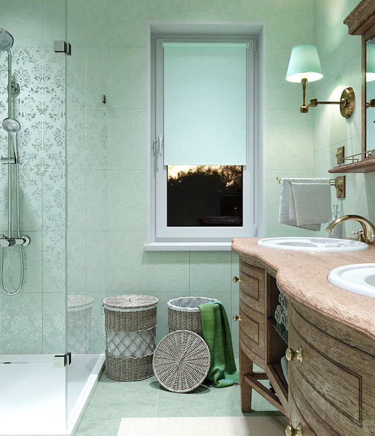 

Рулонные шторы Legrand Горизонт 61.5x175 (мятный)