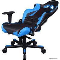 Игровое (геймерское) кресло DXRacer Racing OH/RJ001/NB (черный/синий)