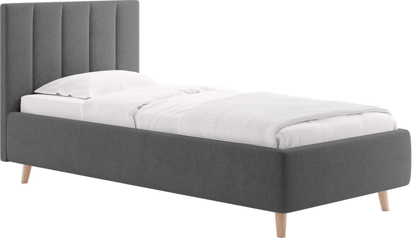 

Кровать Сонум Alma 90x200 (рогожка графит)