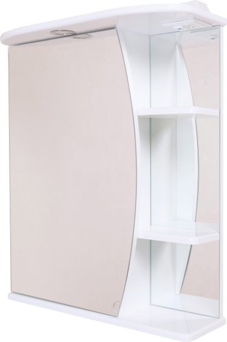 Onika Шкаф с зеркалом Луна 60.01 левый (белый) [206013]