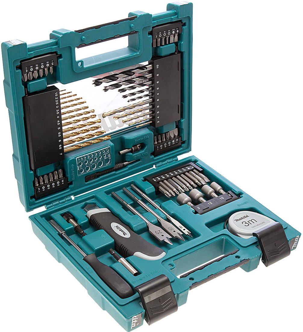 

Набор оснастки для электроинструмента Makita D-33691 71 предмет