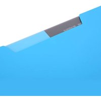 Папка для бумаг Deli Rio 5036 с файлами (голубой)