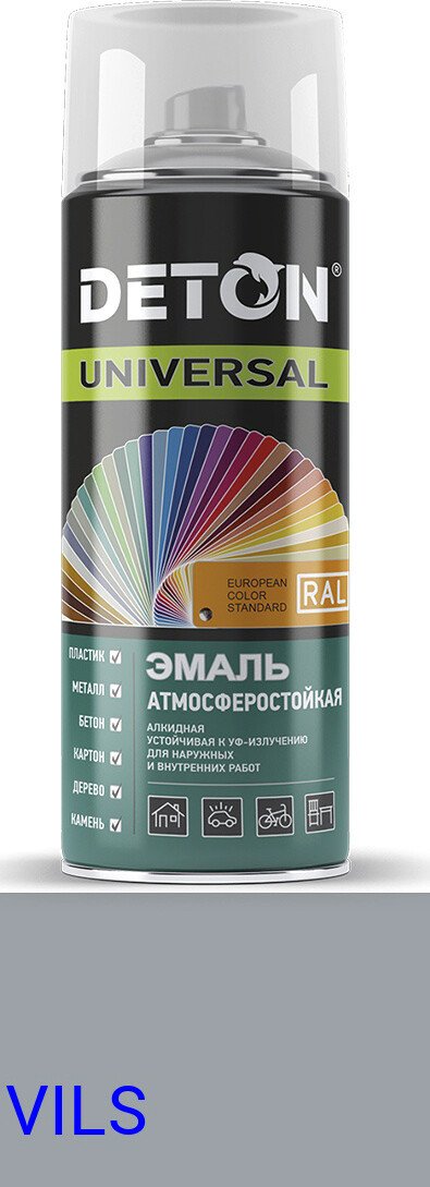 

Эмаль Deton Universal Алкидная атмосферостойкая RAL 7040 0.52 л (серый)
