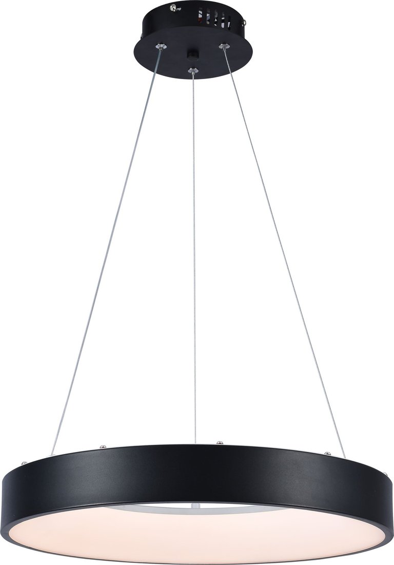 Подвесная люстра AksHome Ring LED (черный)