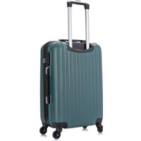 Чемодан-спиннер L'Case Krabi BCP-1202 13212 (M, темно-зеленый)