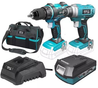 Dedra DED7018 (шуруповерт, винтоверт, 2 АКБ, сумка)
