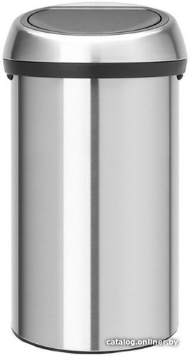 Мусорное ведро Brabantia Touch Bin 60 л (стальной с защитой от отпечатков)
