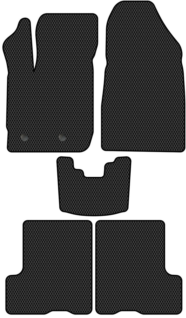 

Комплект ковриков для авто Alicosta Renault Duster II (suv / HM) 2020 - Н.В. (черный, ромб)