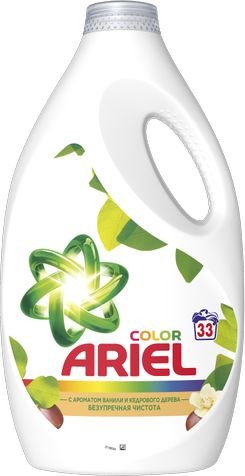 Гель для стирки Ariel Color Ваниль и кедровое дерево (2.145 л)