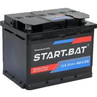 Автомобильный аккумулятор Стартбат 12V55 L+ рус (55 А·ч)