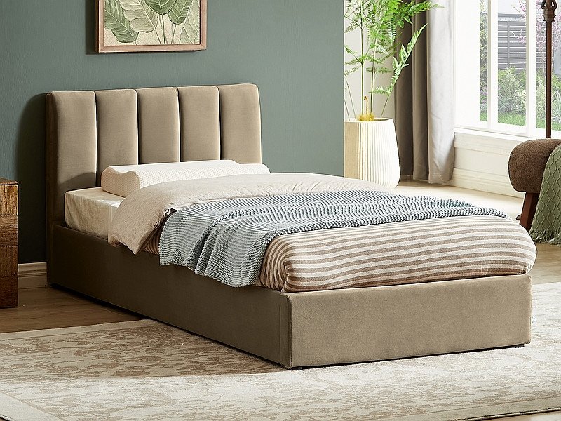 

Кровать Signal Montreal Velvet Bluvel 28 90х200 (бежевый)