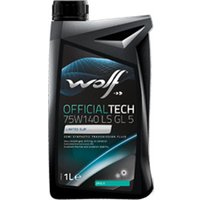 Трансмиссионное масло Wolf OfficialTech 75W-140 LS GL 5 1л