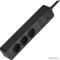 Сетевой фильтр Harper UCH-325 (черный)