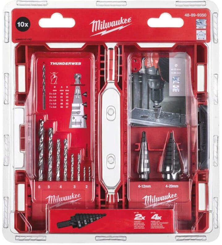 

Набор сверл Milwaukee 48899350 (10 предметов)