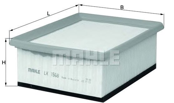 

Воздушный фильтр Mahle Knecht LX1568