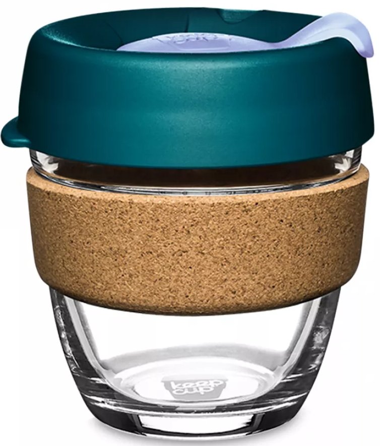 

Многоразовый стакан KeepCup Brew Cork S Eventide 227мл (бирюзовый)