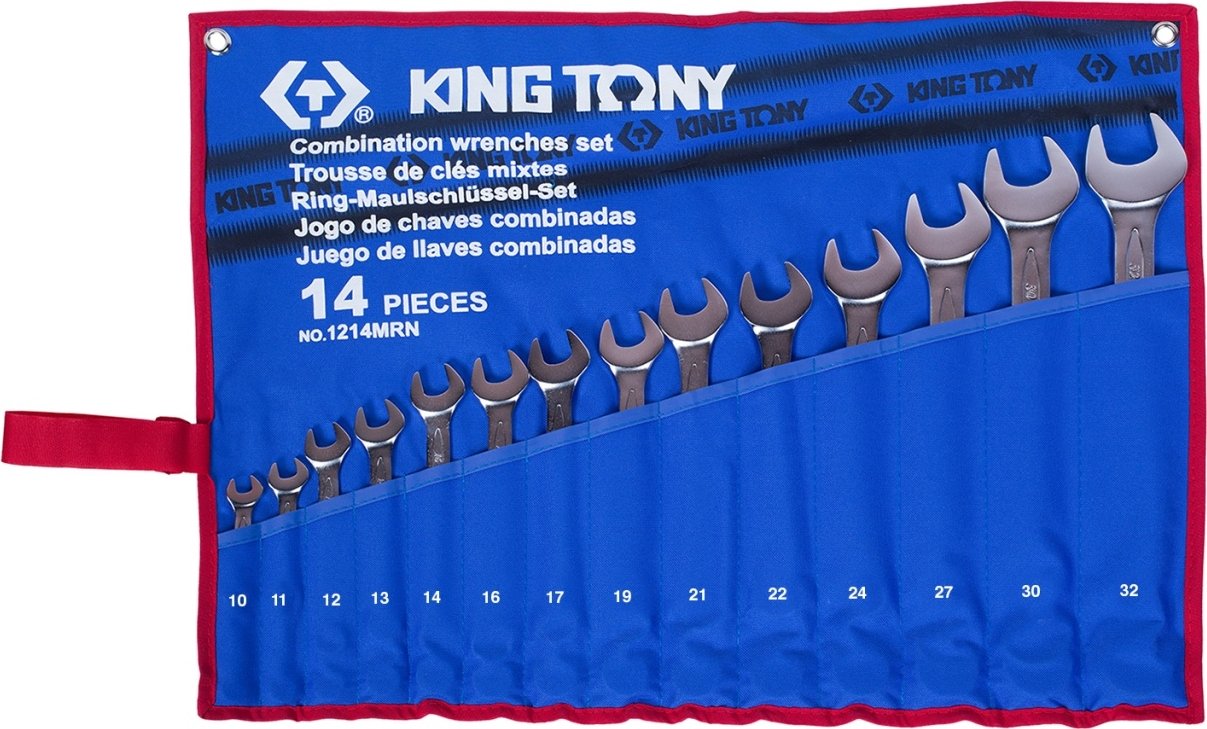 

Набор ключей King Tony 1214MRN (14 предметов)