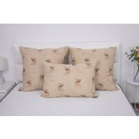 Спальная подушка Миланика Верблюжья шерсть Премиум Лайт 68x68