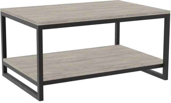 

Журнальный столик TMB Loft Демур Дуб 900х600х450 20 мм (графит)