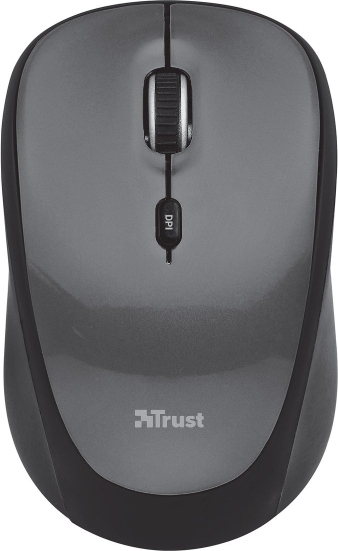 

Мышь Trust Yvi Wireless Mouse - black (18519)