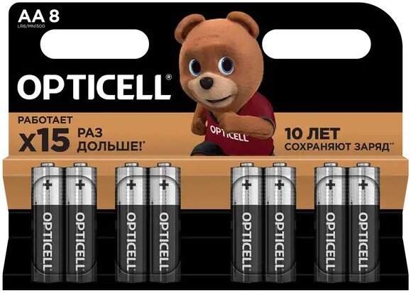 

Батарейка Opticell Basic AA (8 шт)
