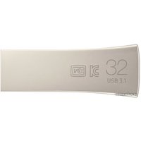 USB Flash Samsung BAR Plus 32GB (серебристый)