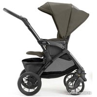 Универсальная коляска CAM Trio Dinamico Rover (3 в 1, антрацит/черный)