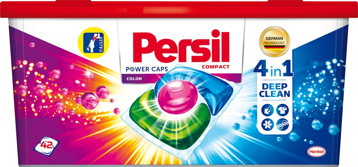

Капсулы для стирки Persil Power Caps 4 в 1 Color (42 шт)