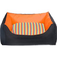 Лежак Camon CC127/F (двусторонняя, черный/оранжевый)